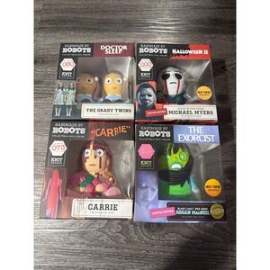 Handmade by Robots Horror Lot Michael Myers Glow Exorcist Regan Pea Soup Scented